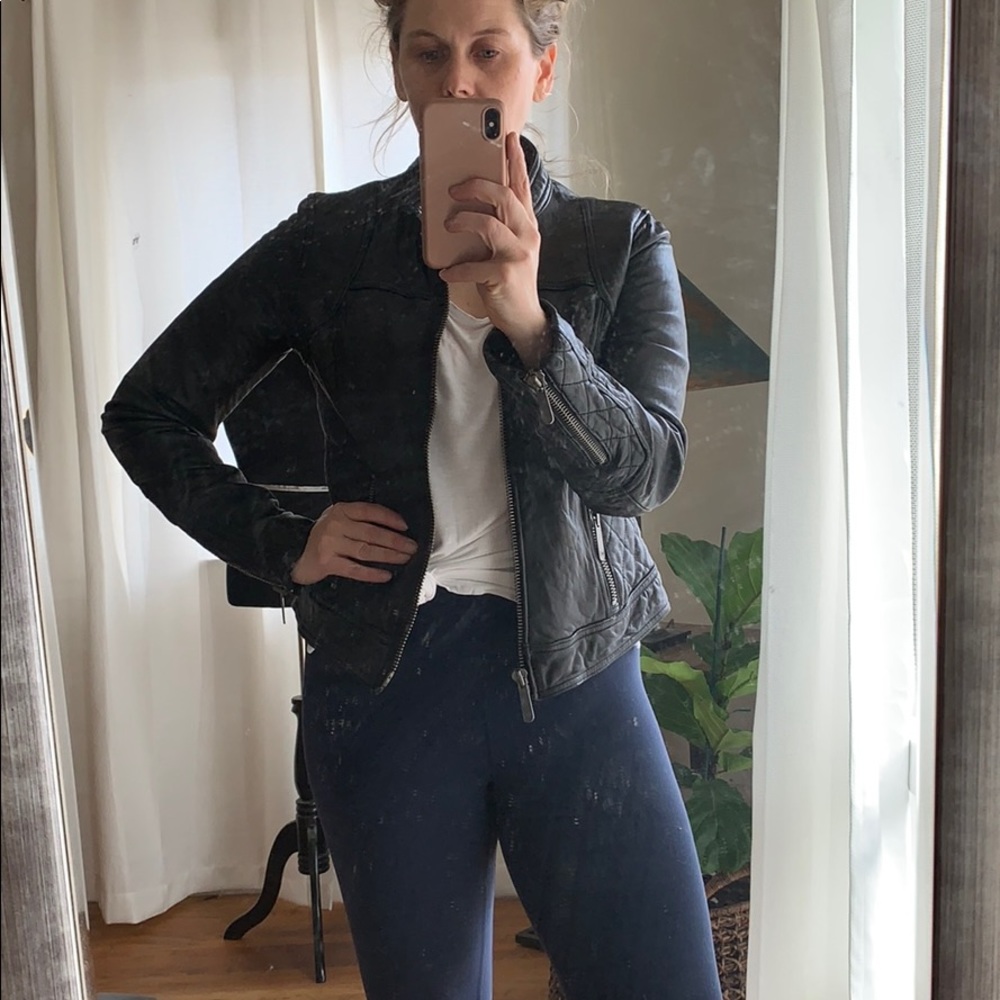 Michael by Michael Kors Leather Jacket